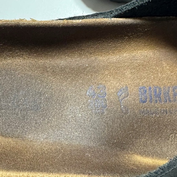 Birkenstock Arizona Black Leather Sandals - Picture 5 of 7